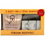 Набір кава мелена Kurukahveci Turkish coffee 300 г + чашка