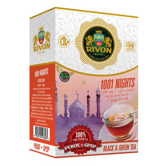 Чорний чай Rivon 1001 ніч