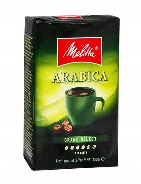 Кава мелена 250 г Melitta Grand Select арабіка 100%