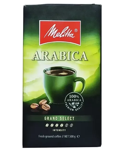 Кава мелена 500 г Melitta Grand Select арабіка 100%