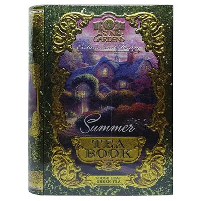 Чай зелений Sun Gardens Літо Чайна книга Том 2 100 г жерстяна банка