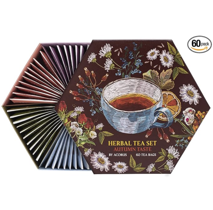 Чайний набір Autumn Taste set 60 пакетиків, 6 смаків, 105 г
