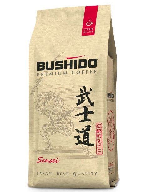 BUSHIDO кава в зернах Sensei - 227 грм