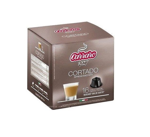 CARRARO капсула DG CORTADO - 16 шт
