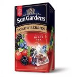 Чай чорний Sun Gardens Forest Berries, 25 г, 20 пірамідок