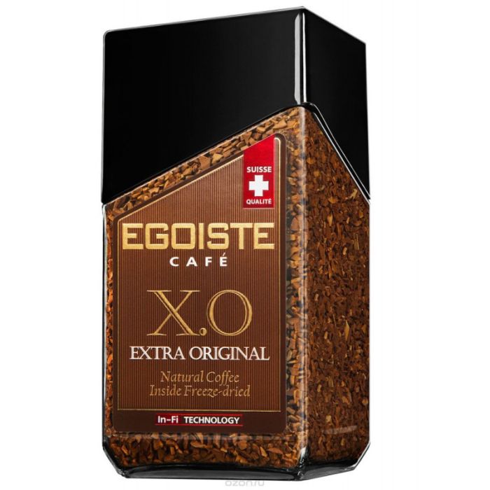 Кава розчинна EGOISTE «X.O.» Extra Original - 100 грм