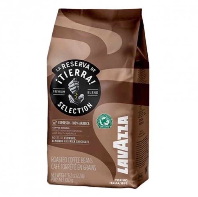 Кава в зернах Lavazza Tierra Selection 100% Arabica - 1кг