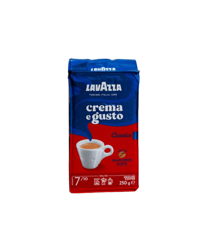 Кава мелена Lavazza Crema e Gusto Classico - 250 грм