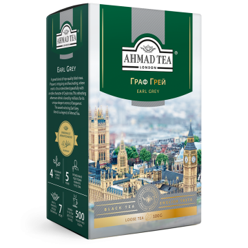 Чай листовий Ahmad Tea Граф Грей 100 г