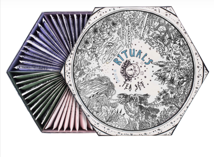 Чайний набір Acorus Ritual tea set 60 пакетиків, 6 смаків, 105 г