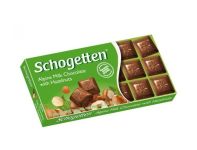 Шоколад Schogetten Alpine with Milk Hazelnuts 100 г.
